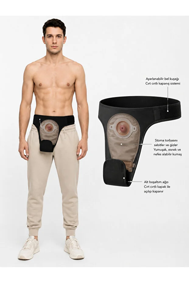 ComfortCURE StomaSecure™ Ostomi Destek Kemeri